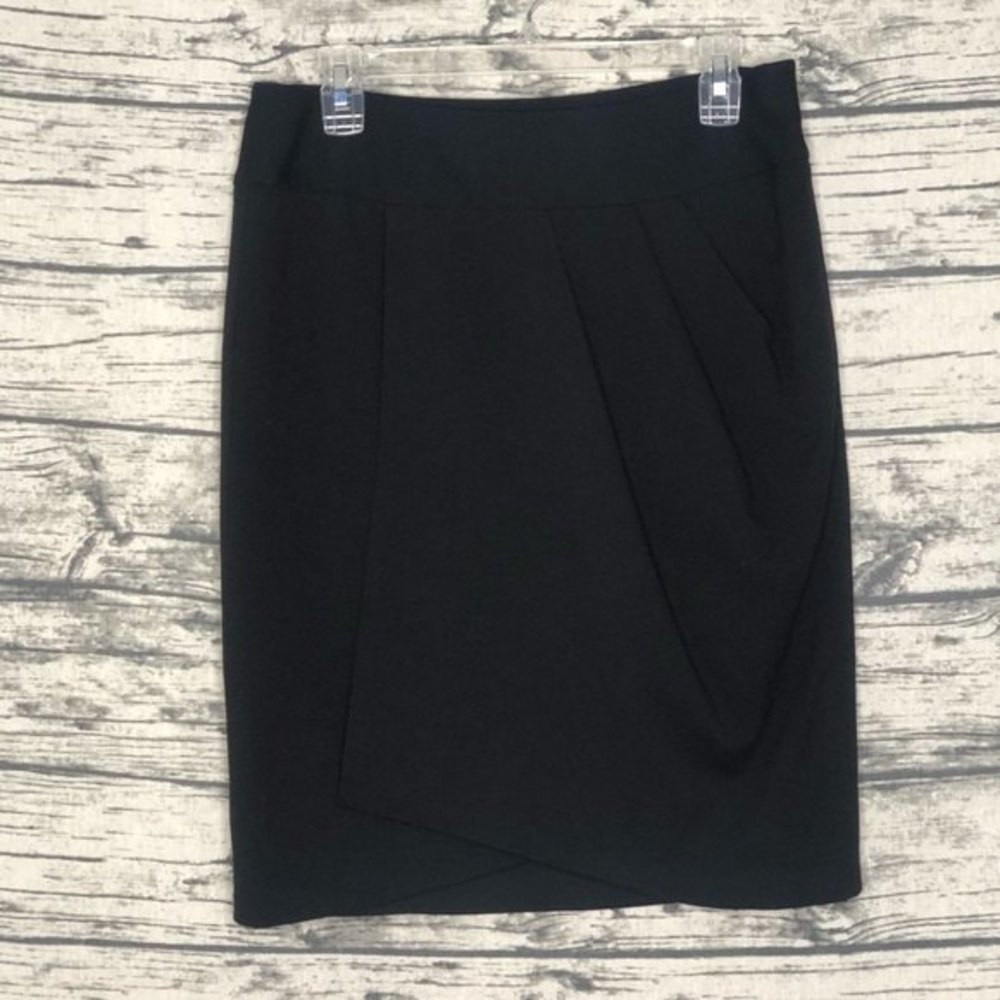 Etcetera Black Pencil Skirt Size 8
